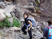 AL RIFUGIO BENIGNI CON SALITA A CIMA VALPIANELLA E PASSAGGIO AI PIANI DELL'AVARO il 13 settembre 2009 - FOTOGALLERY